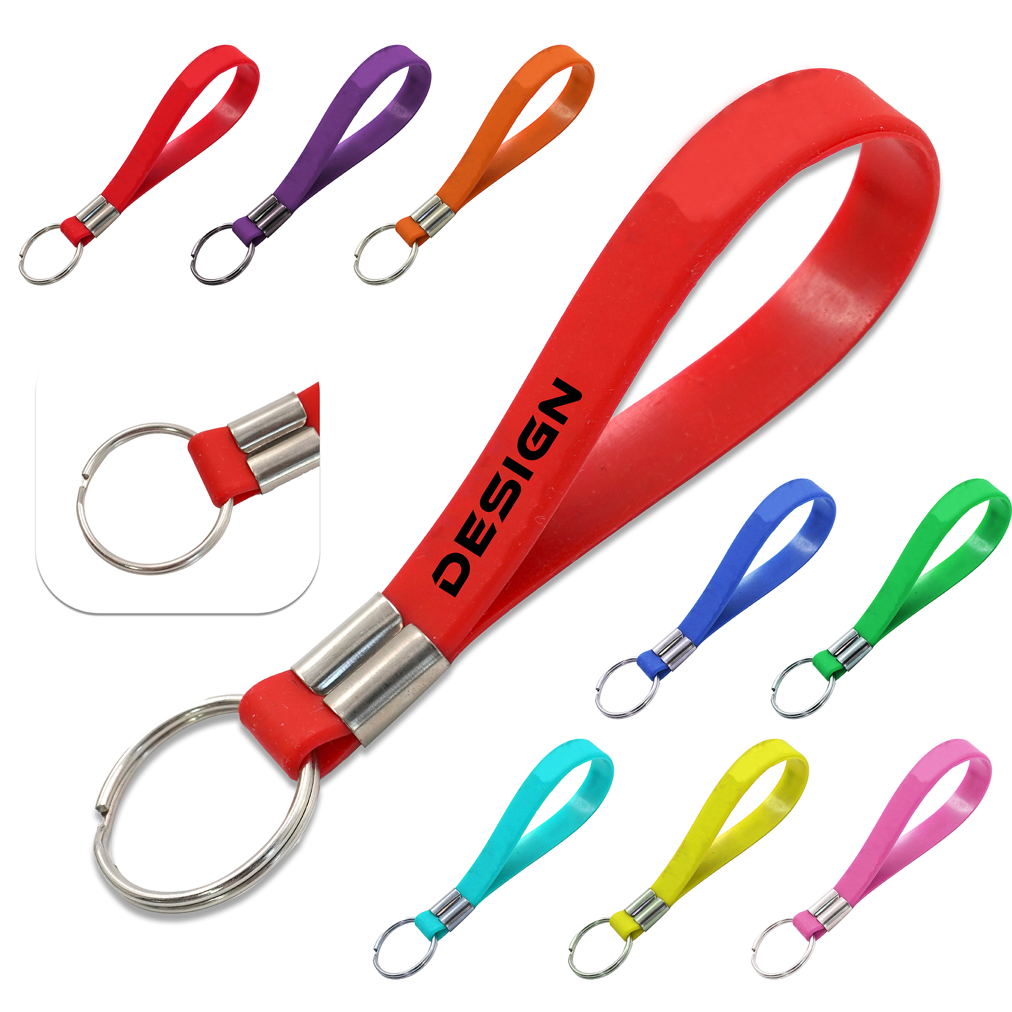 Silicone Keychains MOQ50 4