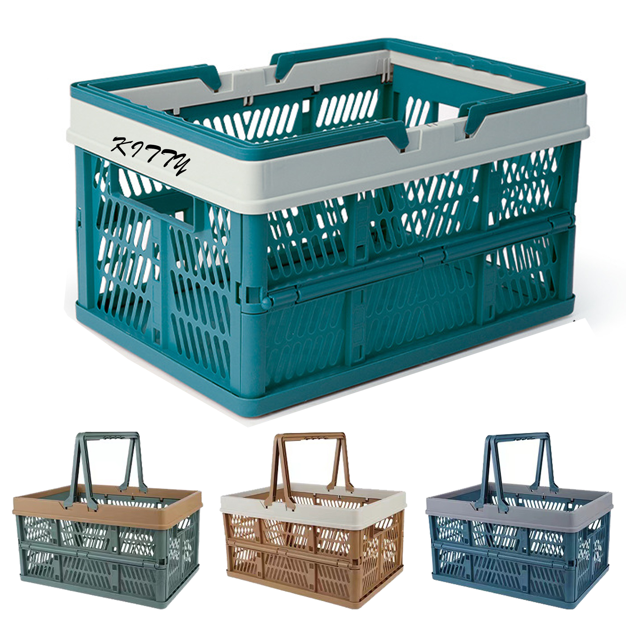 collapsible picnic basket