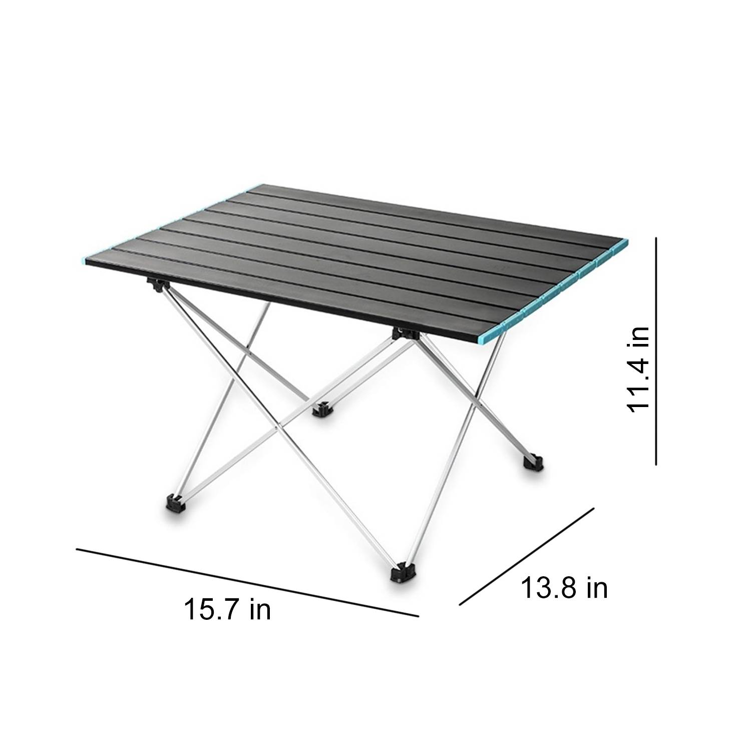 Outdoor Foldable Aluminum Alloy Dining Table 5
