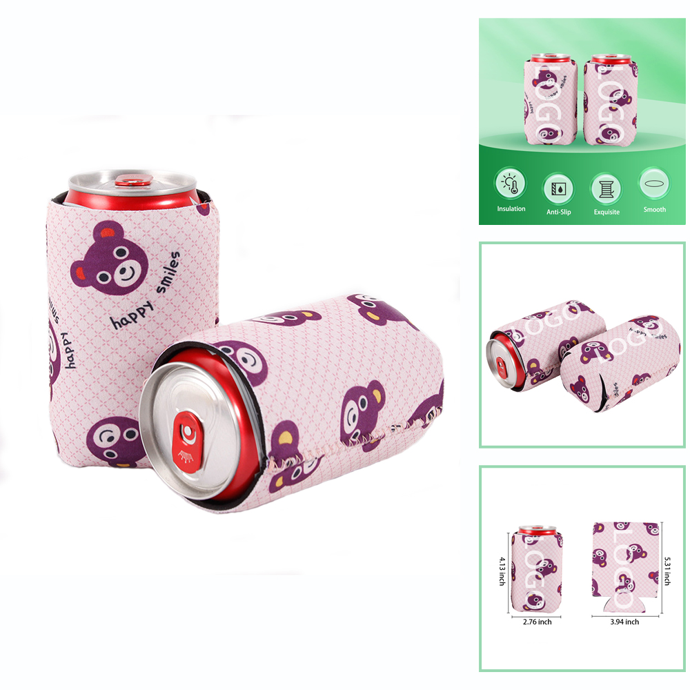 Full-color Custom Neoprene Can Cooler 3
