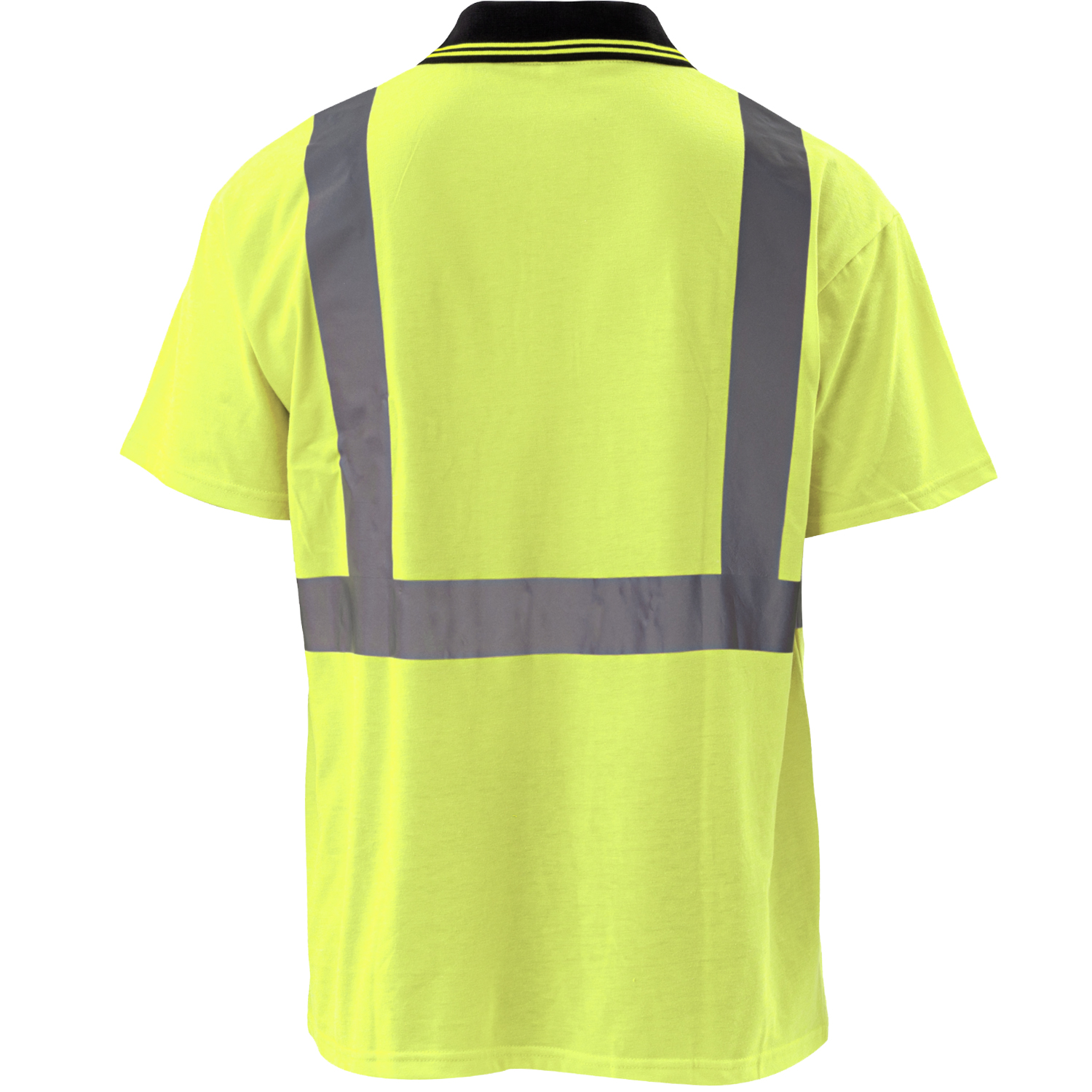 Class 2 Cotton Knitted Reflective Tape Polo Shirt with Pocket 2