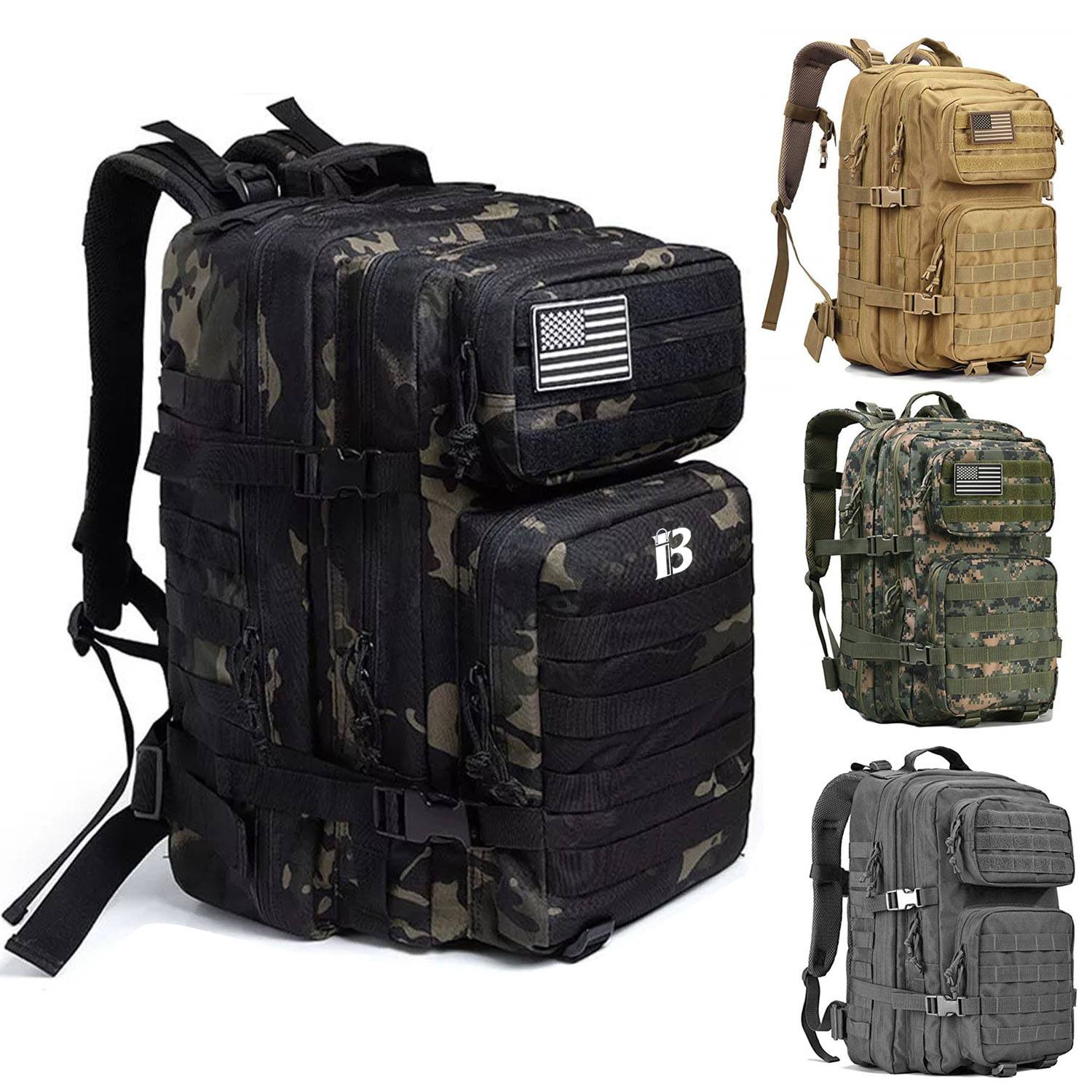 Tactical Mommy Large Capacity Backpack Sports Cycling Bag 10