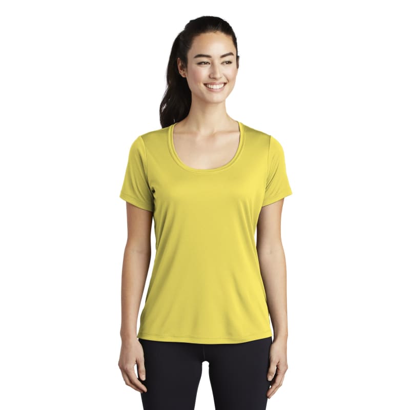 Sport-Tek Women's Posi-UV Pro Scoop Neck Tee. 40