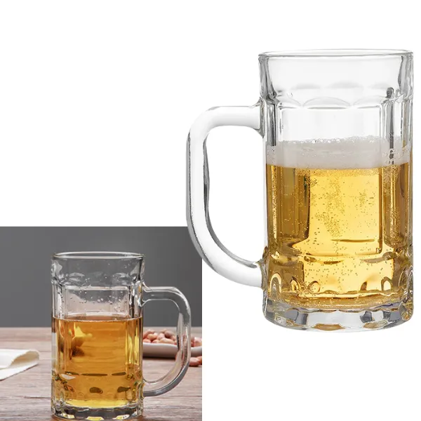 Vertical Stripe Handle Cup 3