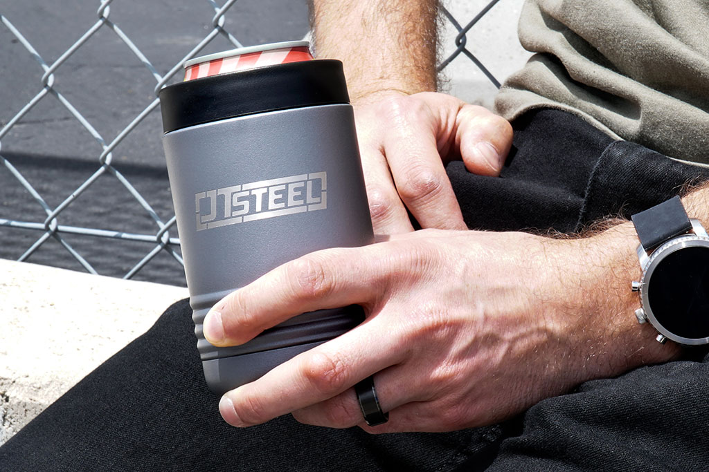 Insulated Metal Beverage Holder 4