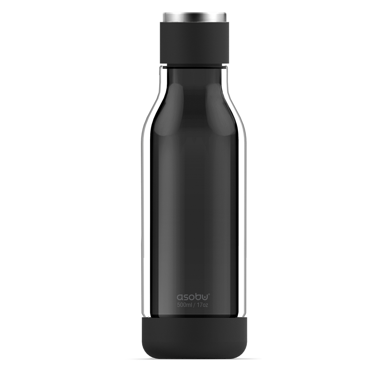 17 oz Asobu Inner Peace Glass Water Bottle 19