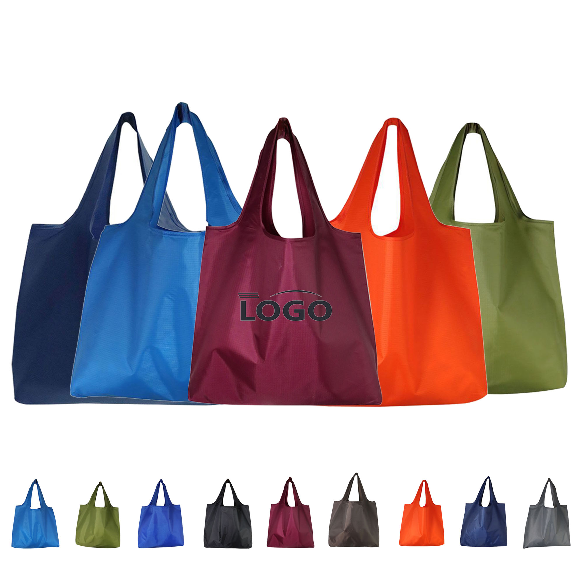 Oxford Cloth Folding Shopping Bag, custom tote bag with logo imprint 2