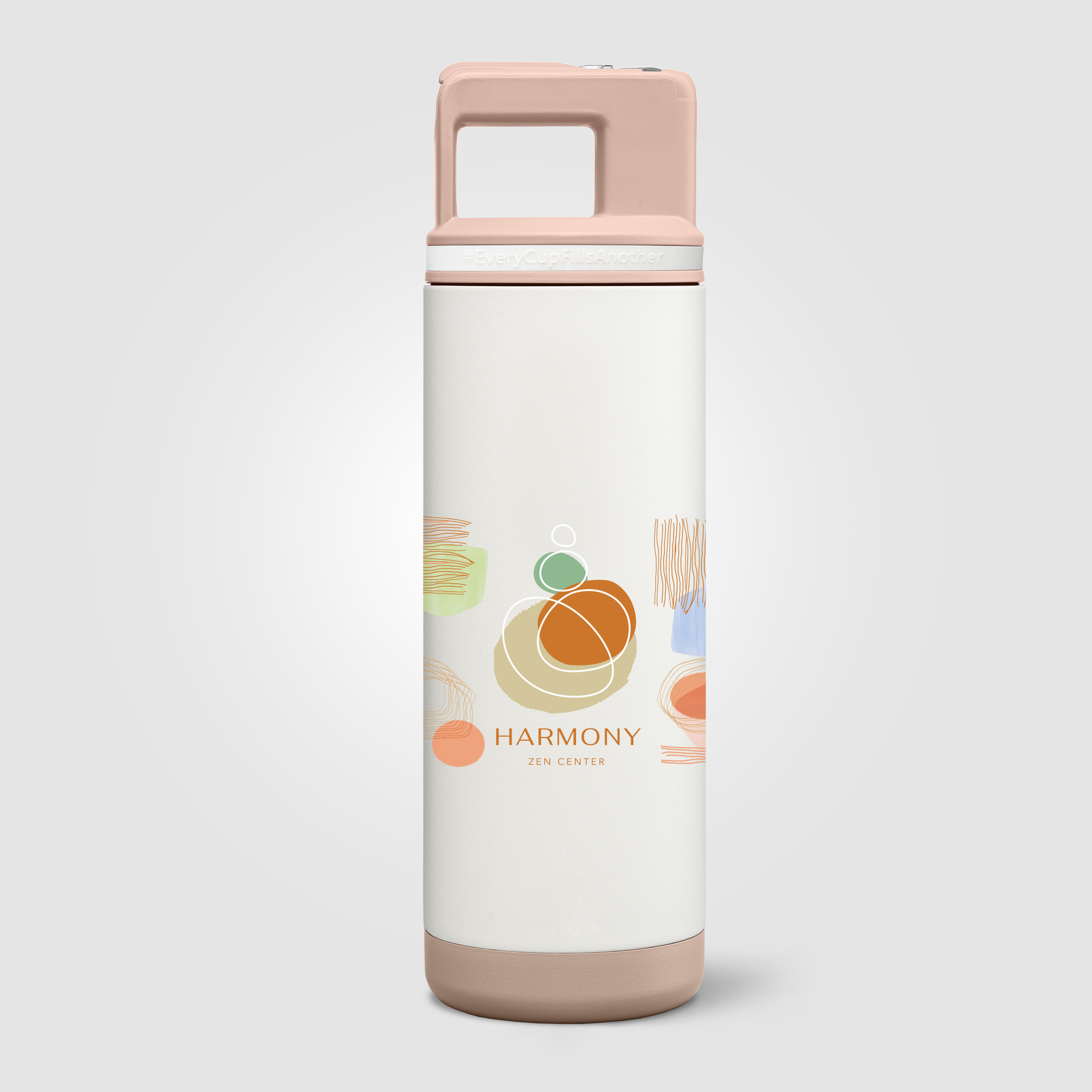 Grosche Alpine Stainless Steel Removable Straw Flip n' Sip Bottle - 20oz 14