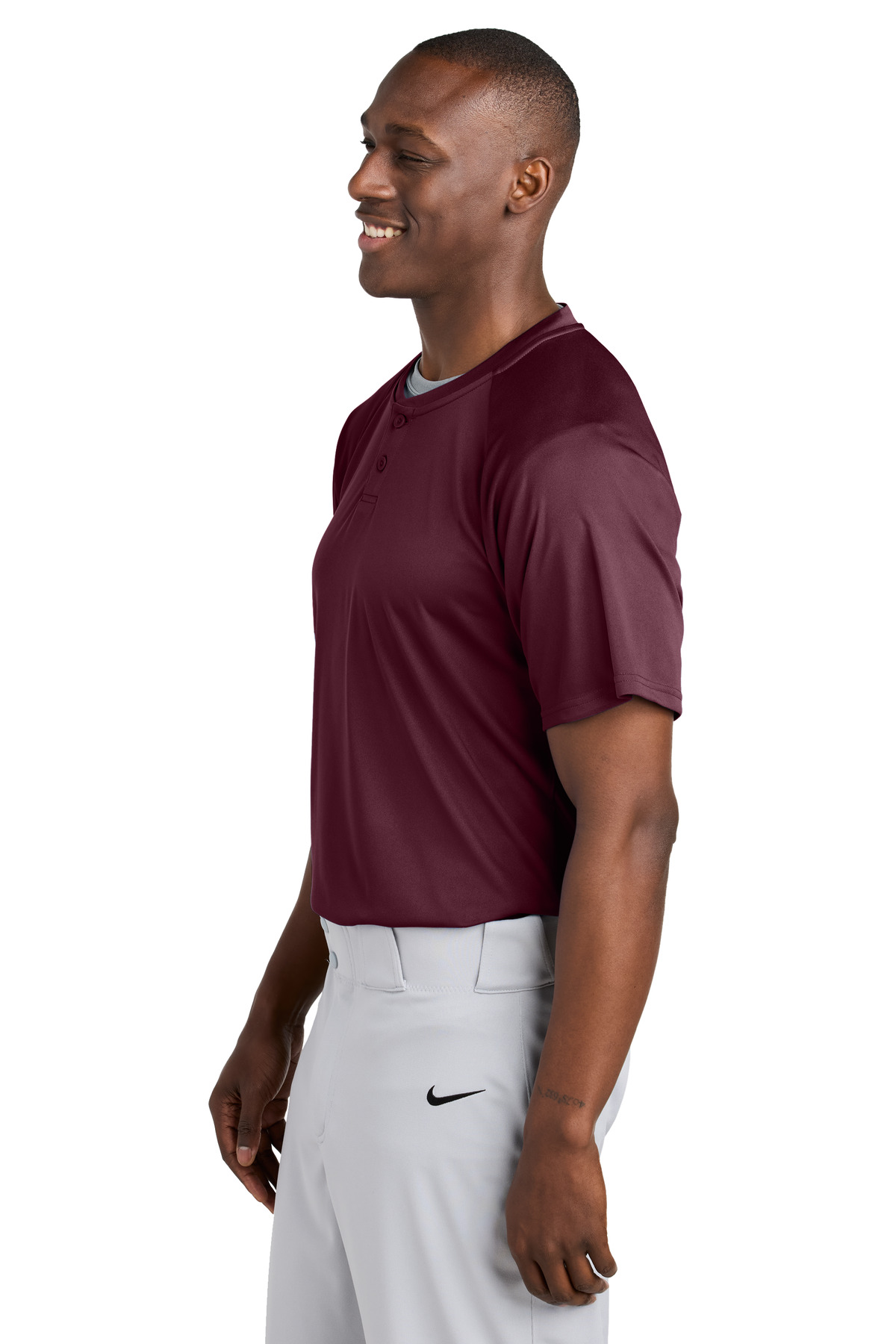 Sport-Tek PosiCharge Competitor 2-Button Henley ST359 20