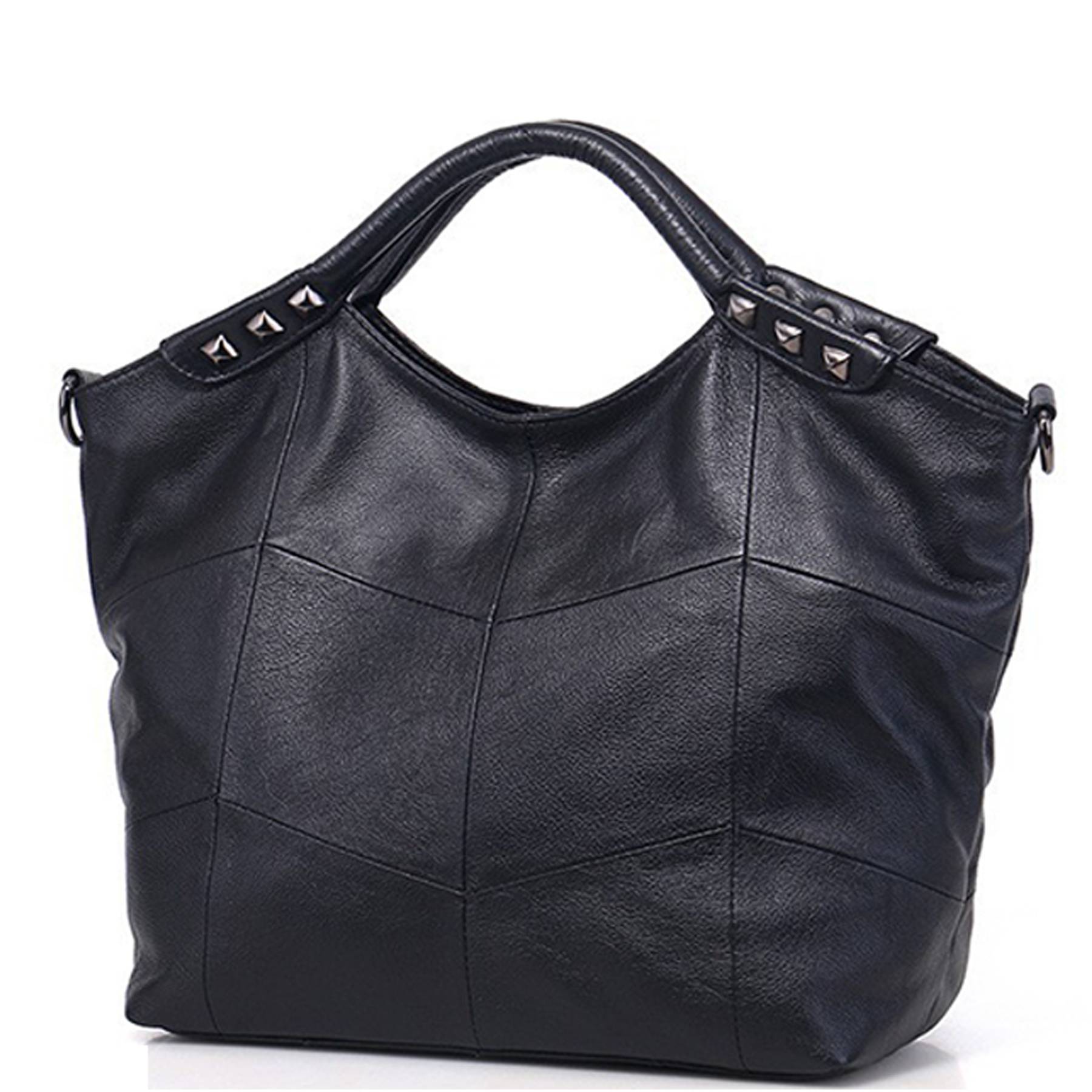 Genuine Leather Top Handle Purse Satchel Bag for Women 3