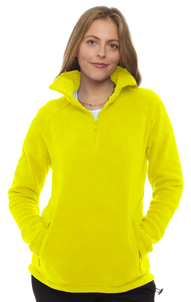 Adult Micro Fleece Zip Pullover 49