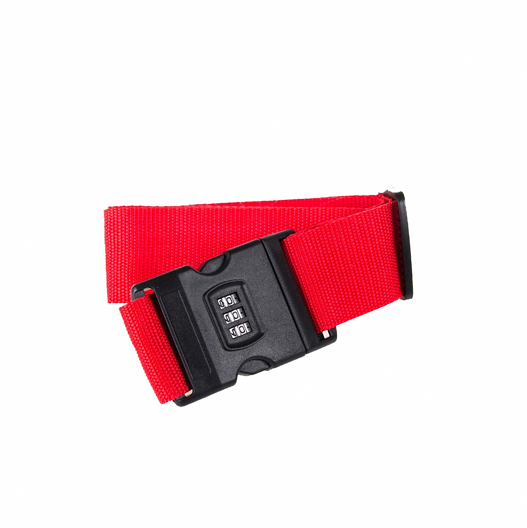 3-Digit Lock Polyester Luggage Strap 3