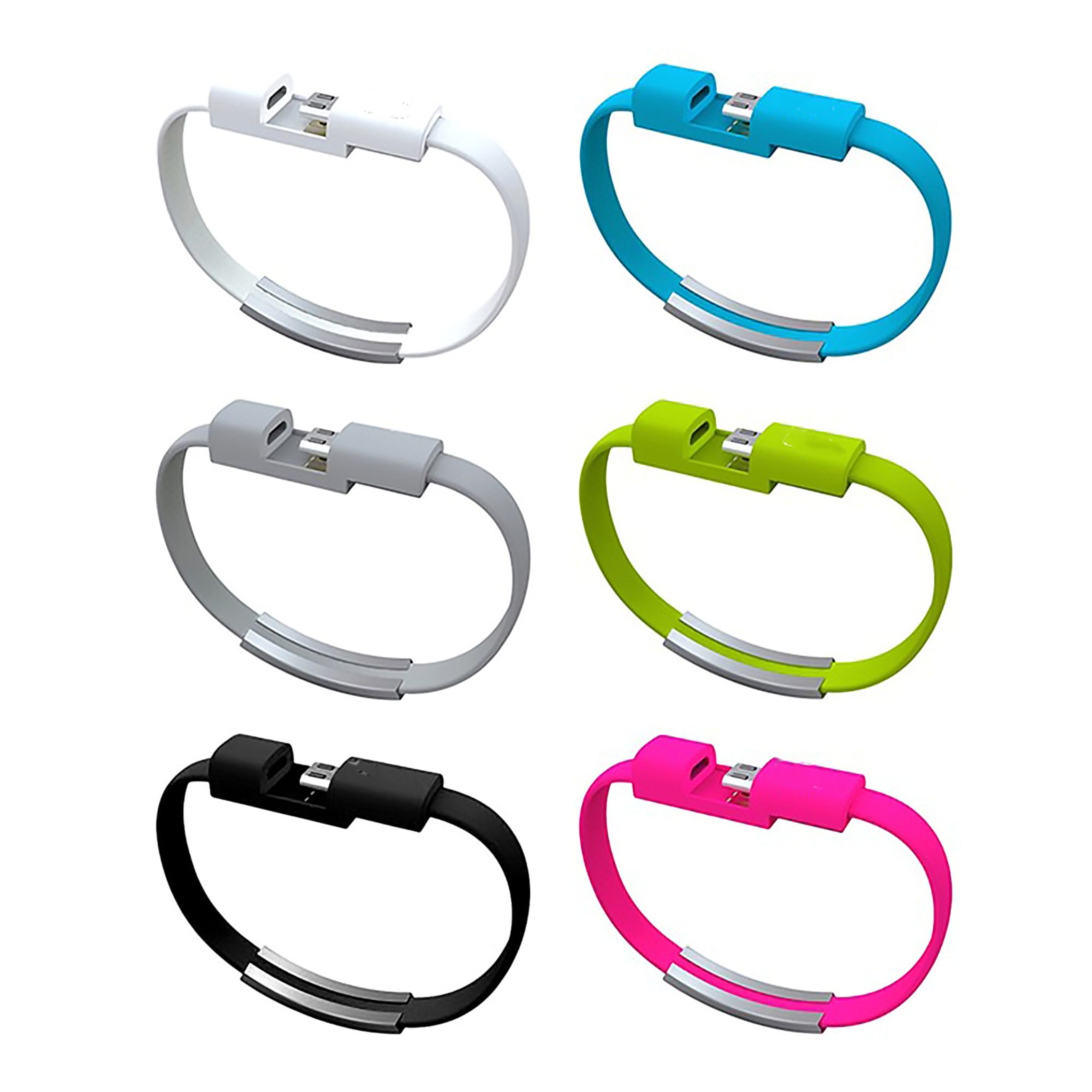Wearable Micro-USB Charger & Data Cable Bracelet