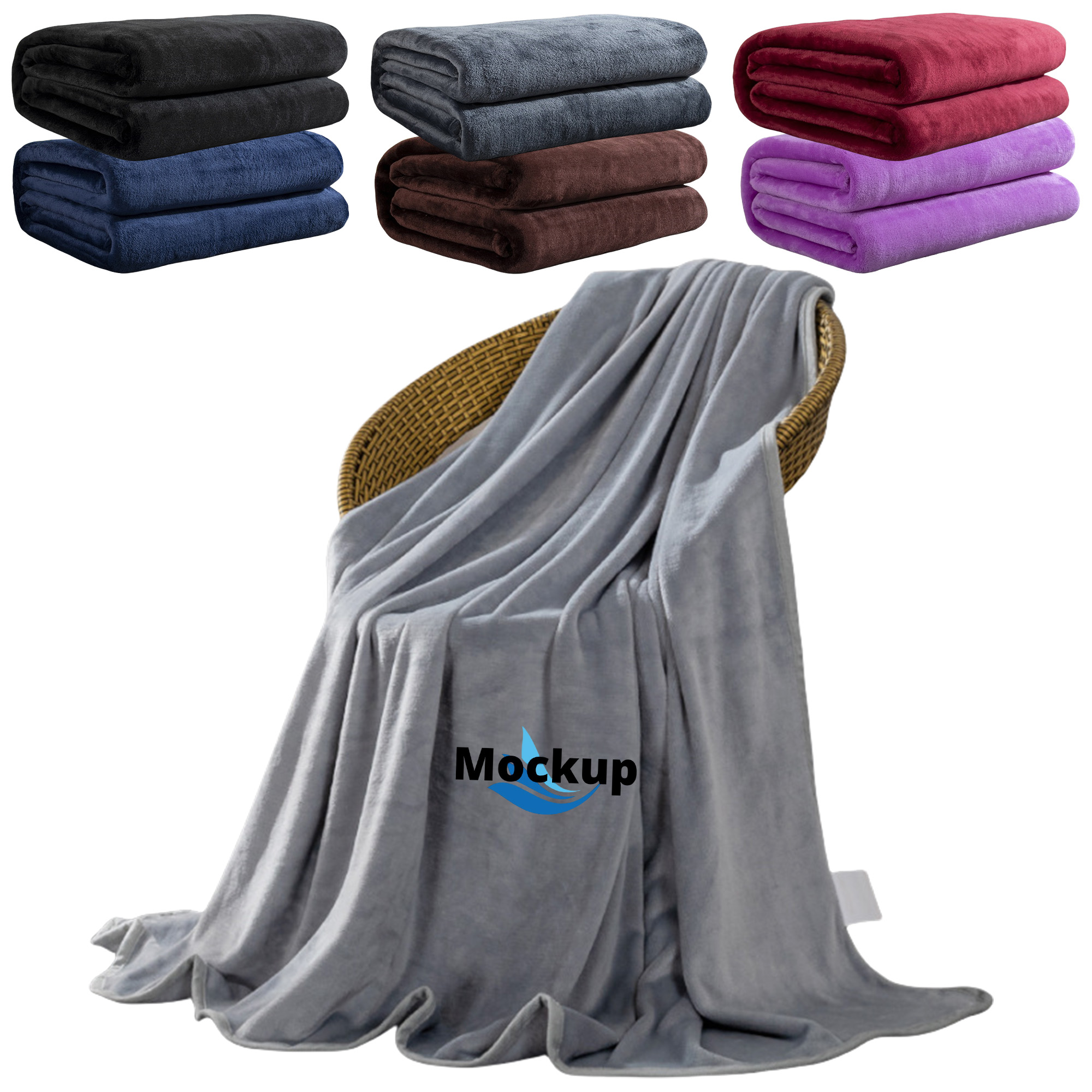 Breathable Soft Flannel Bed Blanket 2