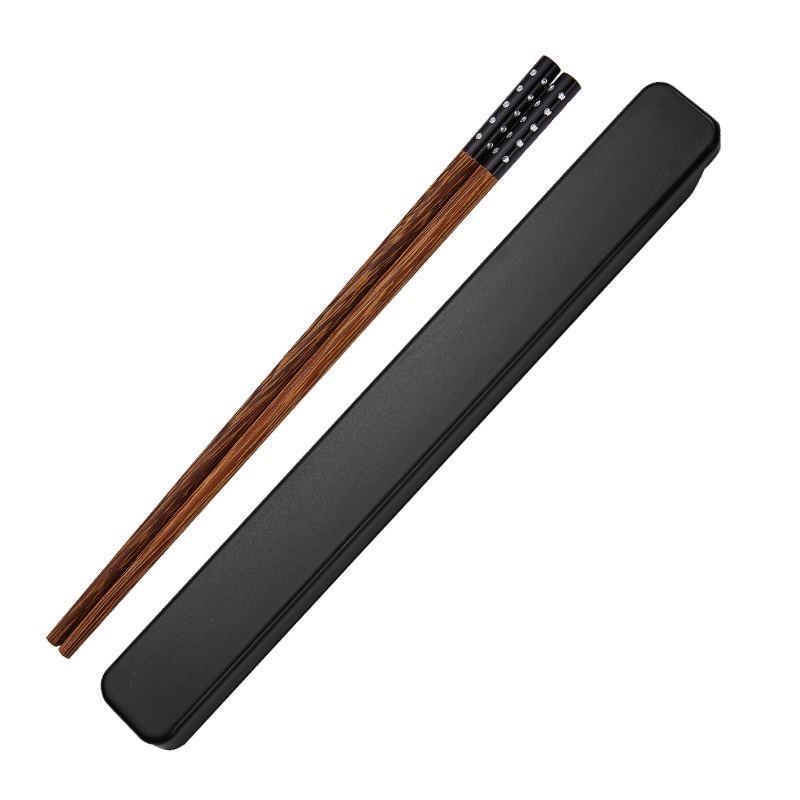 Bamboo Chopsticks Set with Storage Box 10