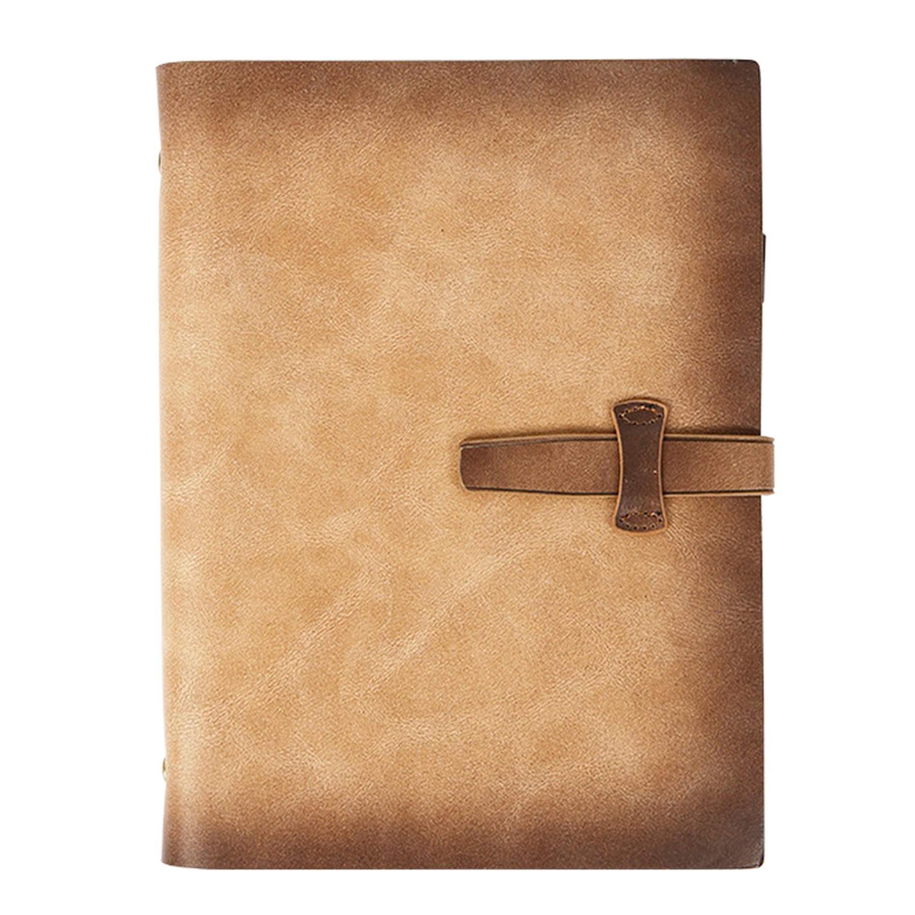 A5 Leather Notebook W/ Buckle 5