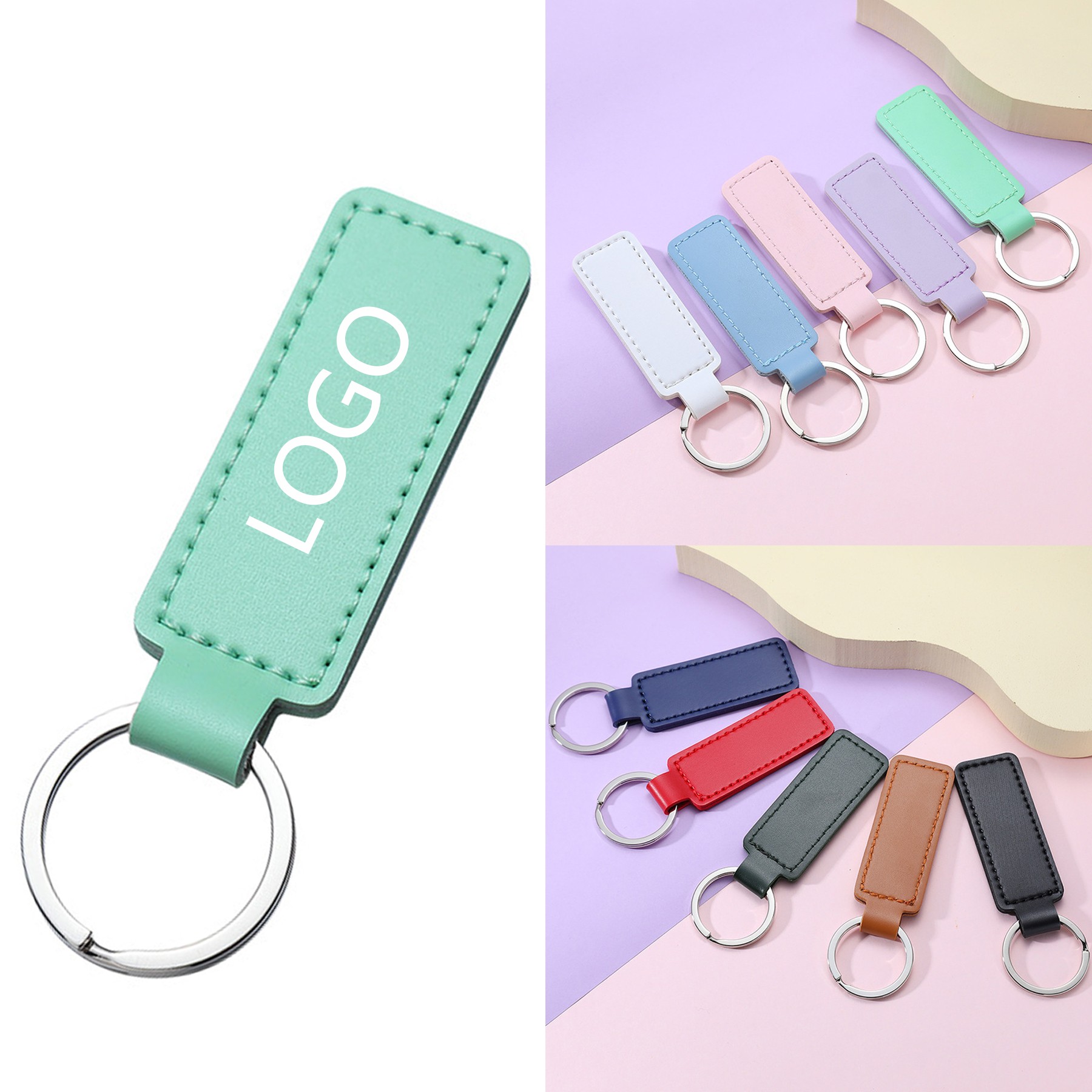 Pu Leather Key Chain