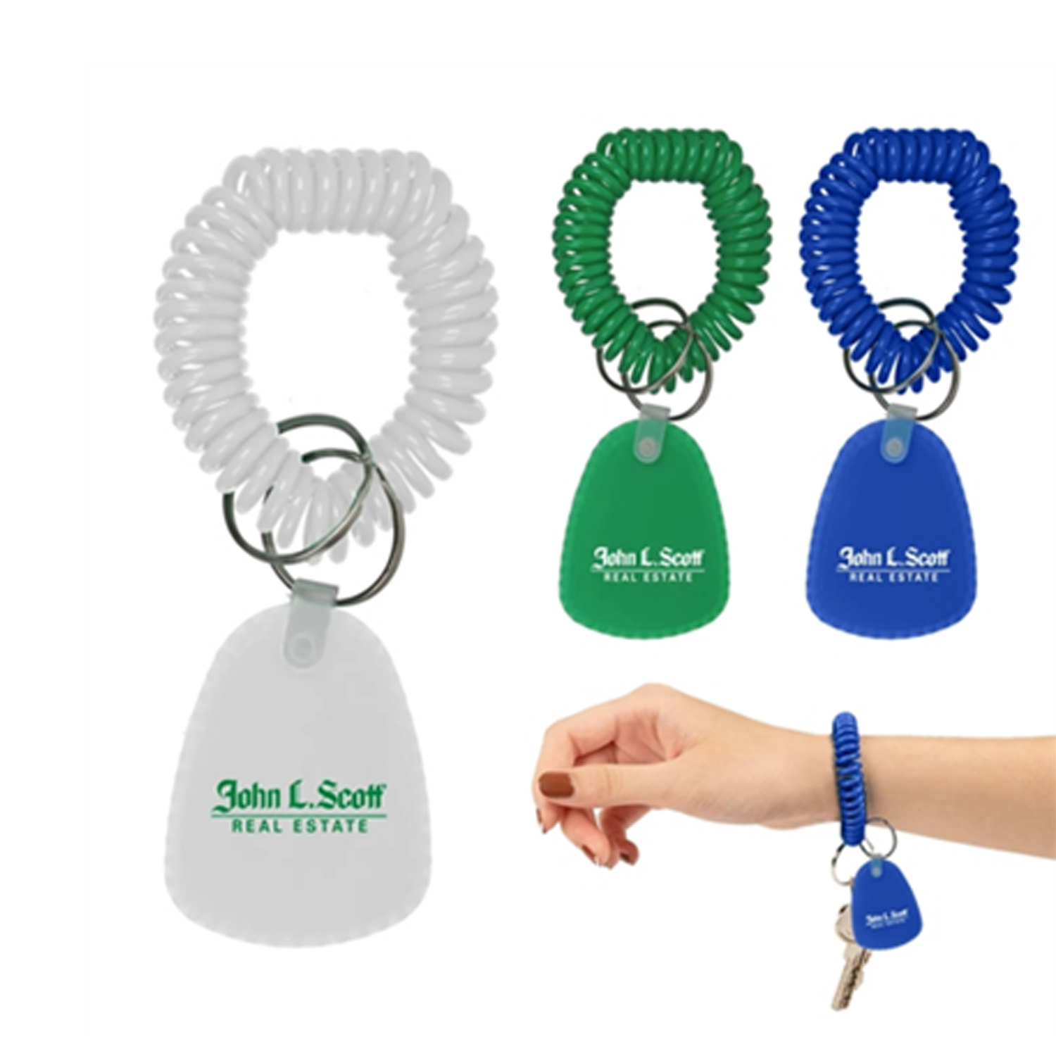 Wrist Coil Ring Keychain 2