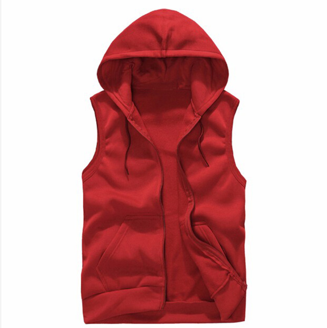 Sleeveless Hood Jacket 7