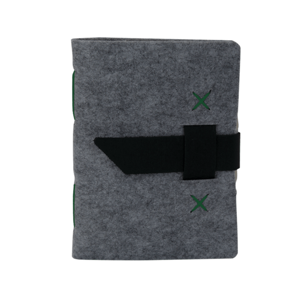 Harlequin Felt Journal 90