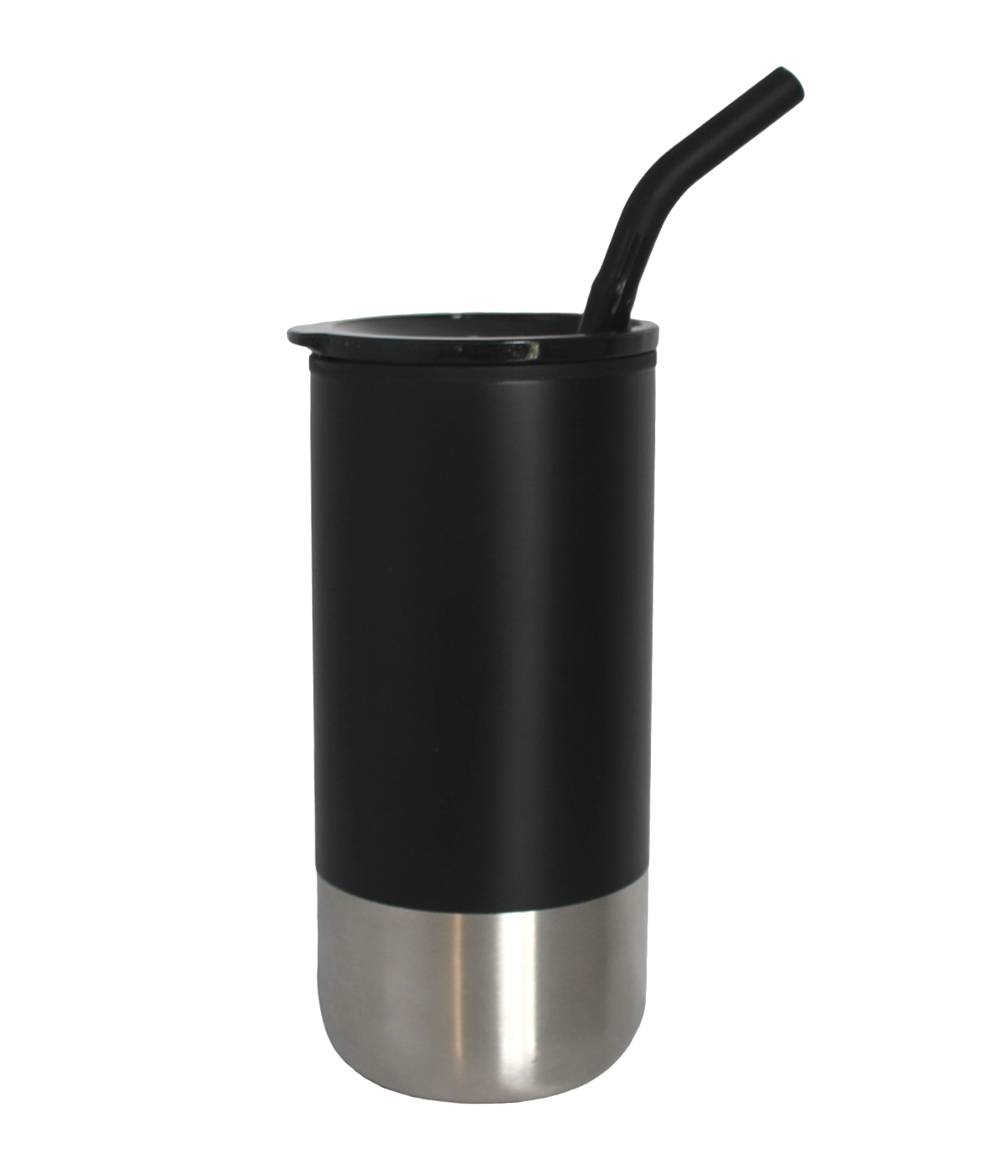 18oz. Double Wall Stainless Steel Mug w/Straw 2
