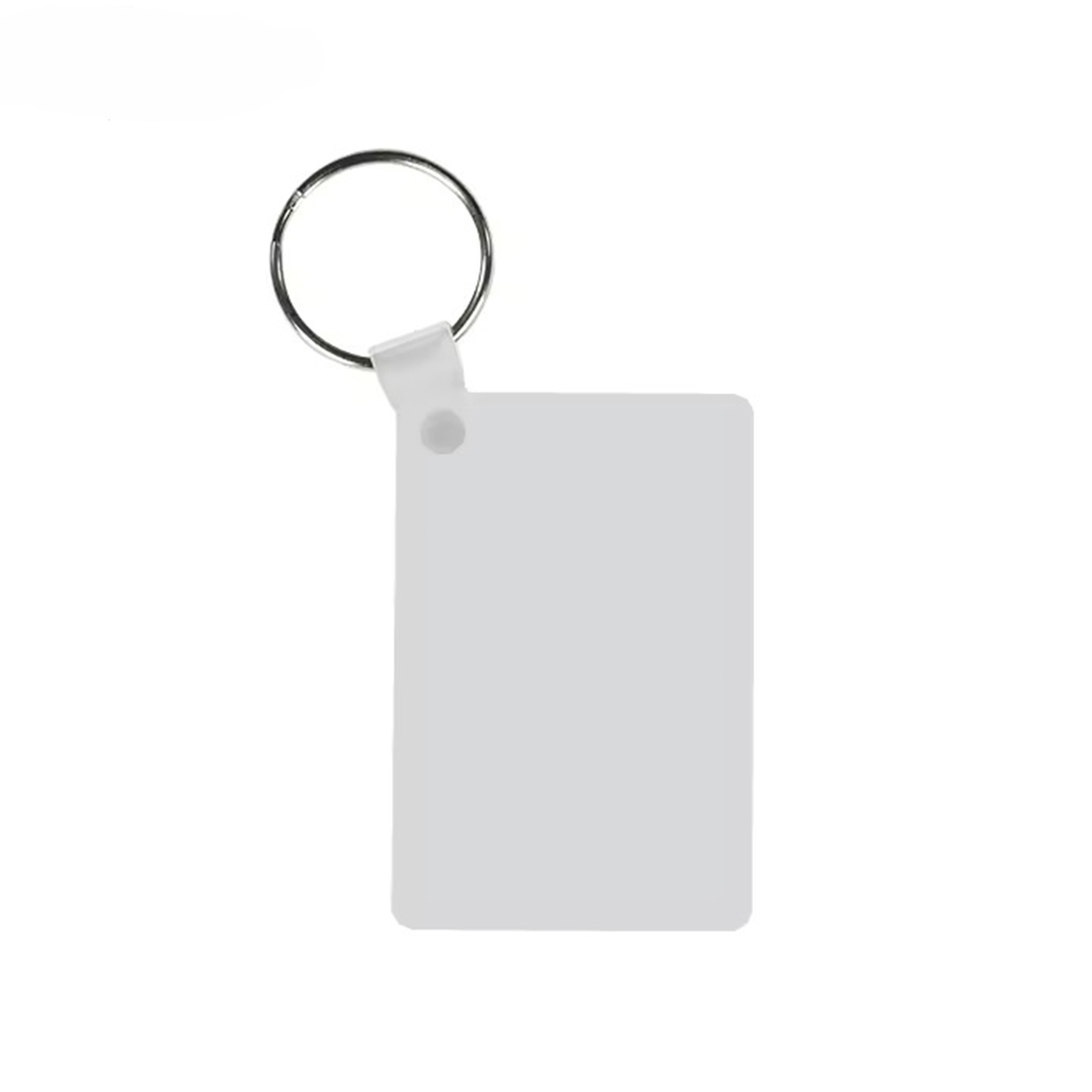 Rectangle Shape MDF Keychain 4
