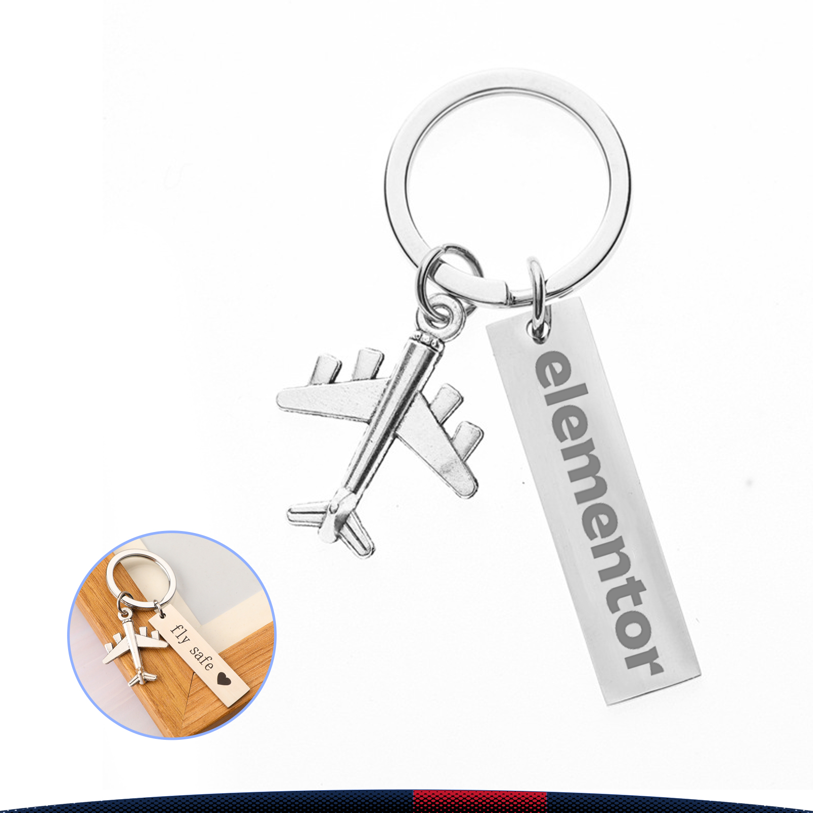 Fly Safe Keychain 2