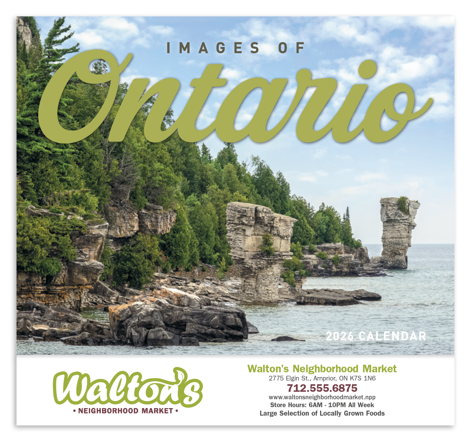 Good Value™ Images of Ontario - Stapled Calendar 4