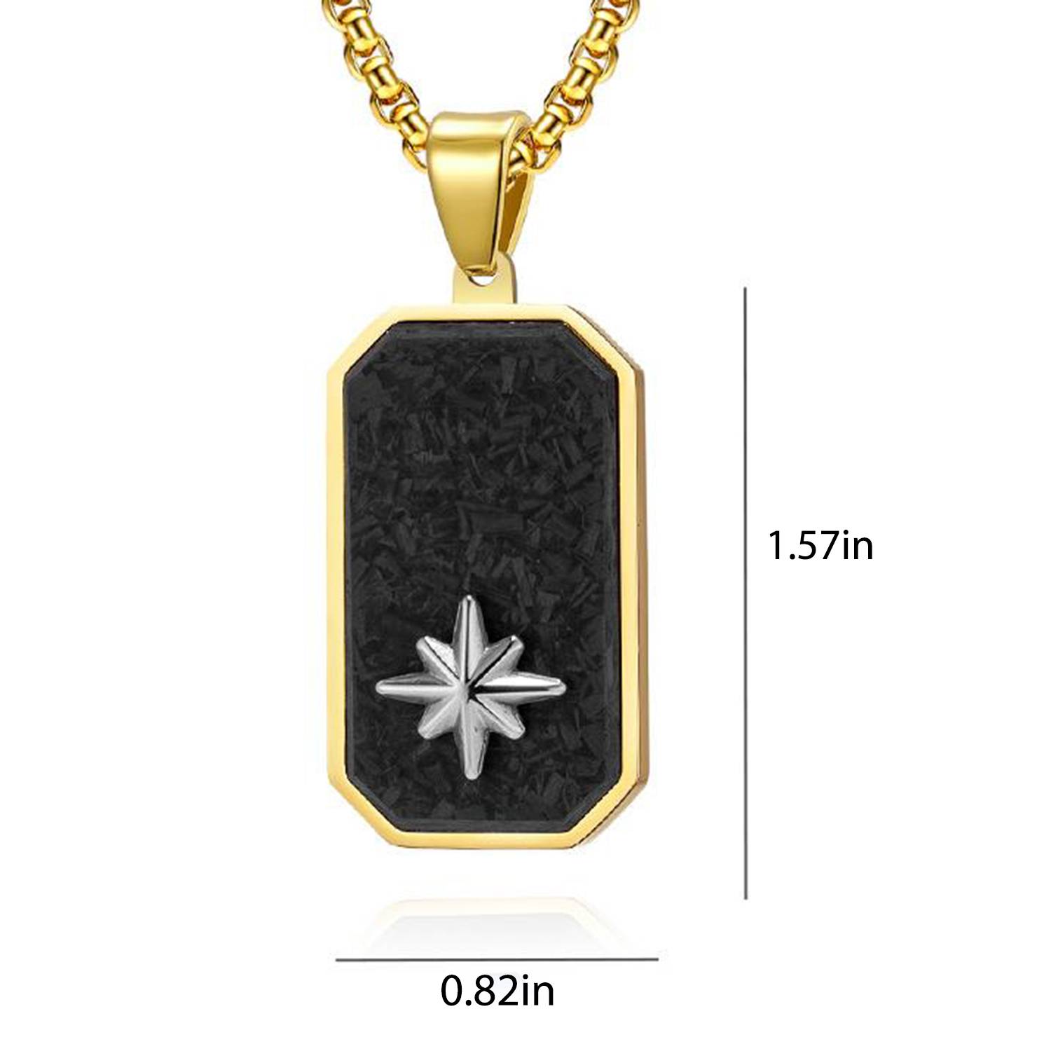 Hexagonal necklace 3