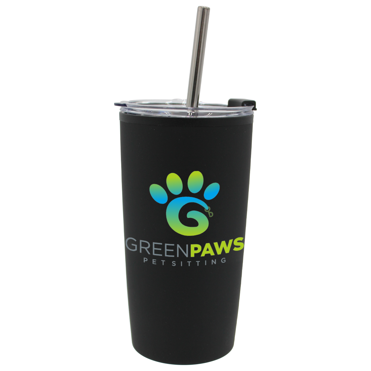 Halcyon 20 oz. Niagara Tumbler with Stainless Straw/Flip Top Lid, Full Color Digital 5
