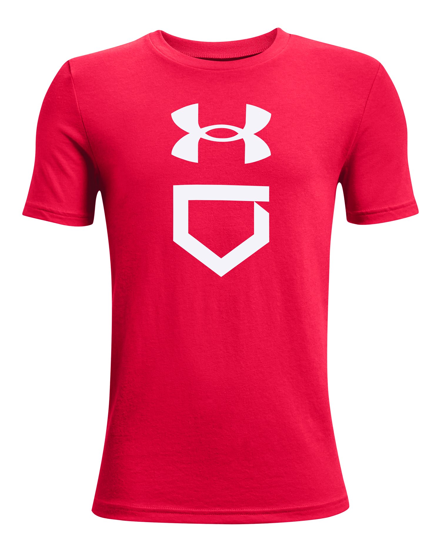 UA Baseball Plate Boys' Short Sleeve 4