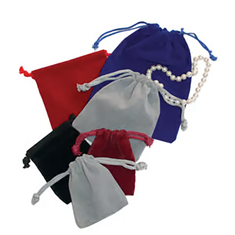 Velveteen Drawstring Pouch 2 x 2.5 Pouch 2