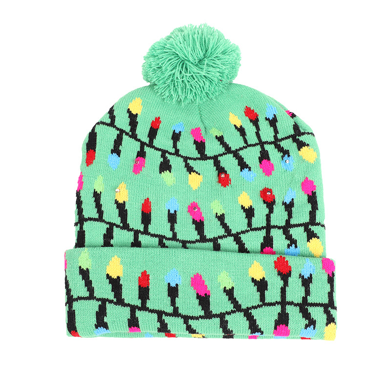 LED Christmas Holiday Hat for Unisex Kids Adults 25