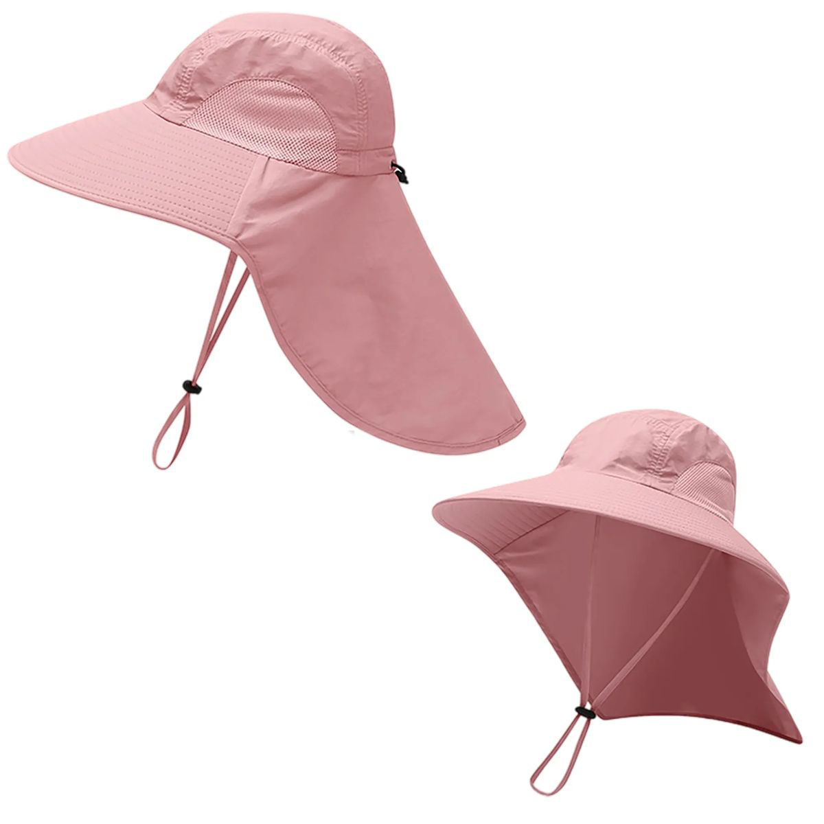 UPF 50+ Hiking Hat with Adjustable Drawstring 6