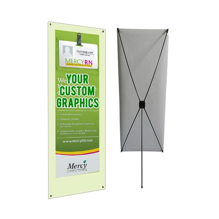 Eco-X Banner with 32x79 Graphic 1