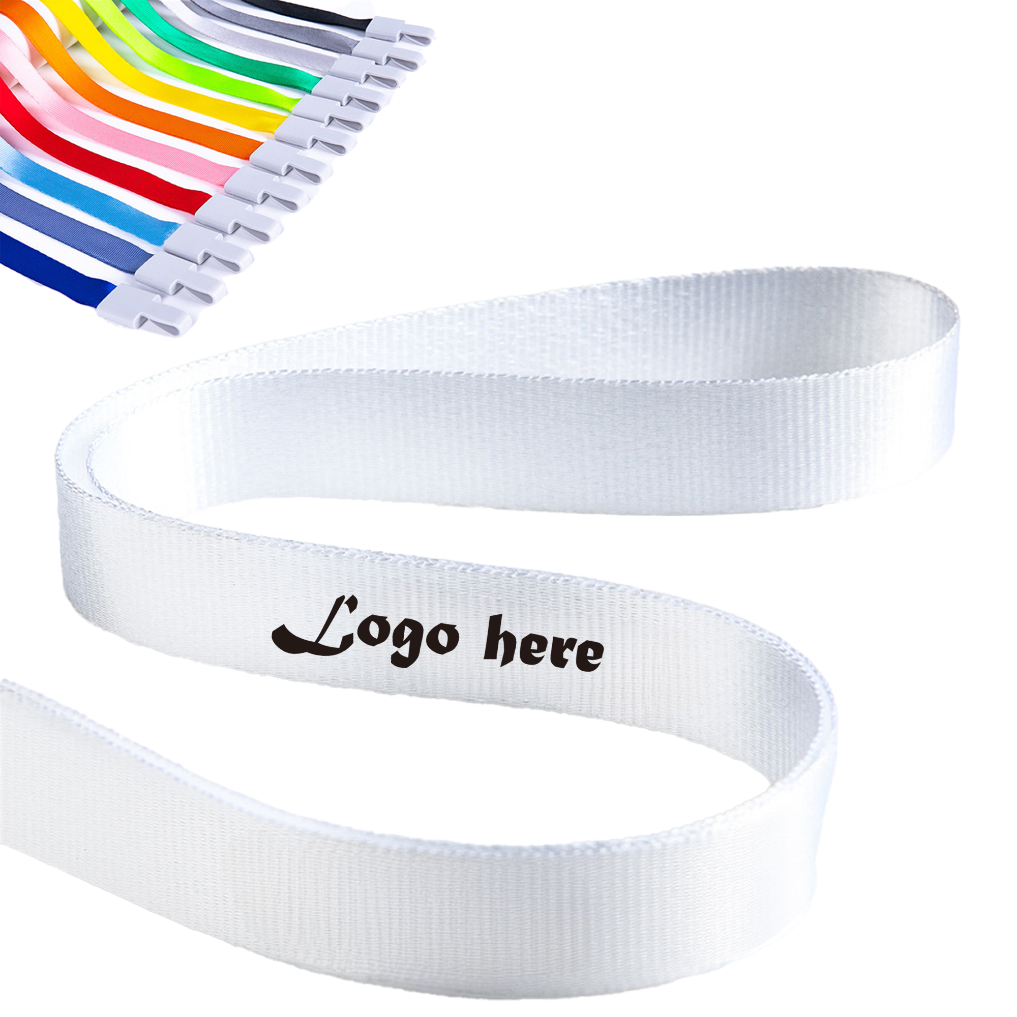 Custom Flat Polyester Lanyard 1