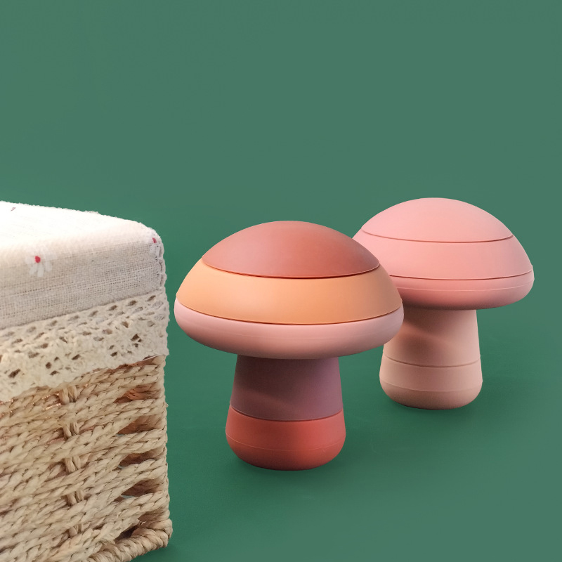 Silicone mushroom building blocks 1