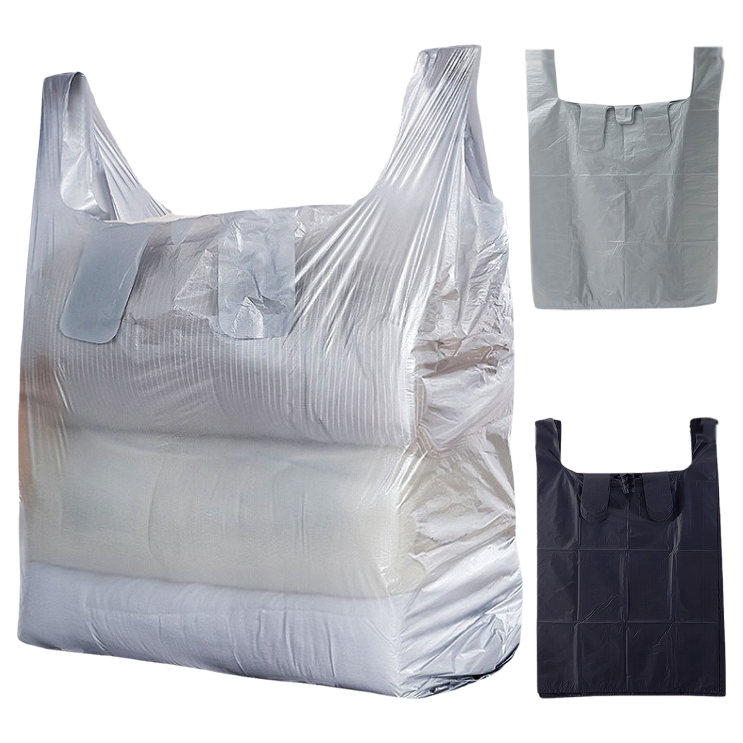 10PCS Large Capacity Storage Moving Plastic Bags 8