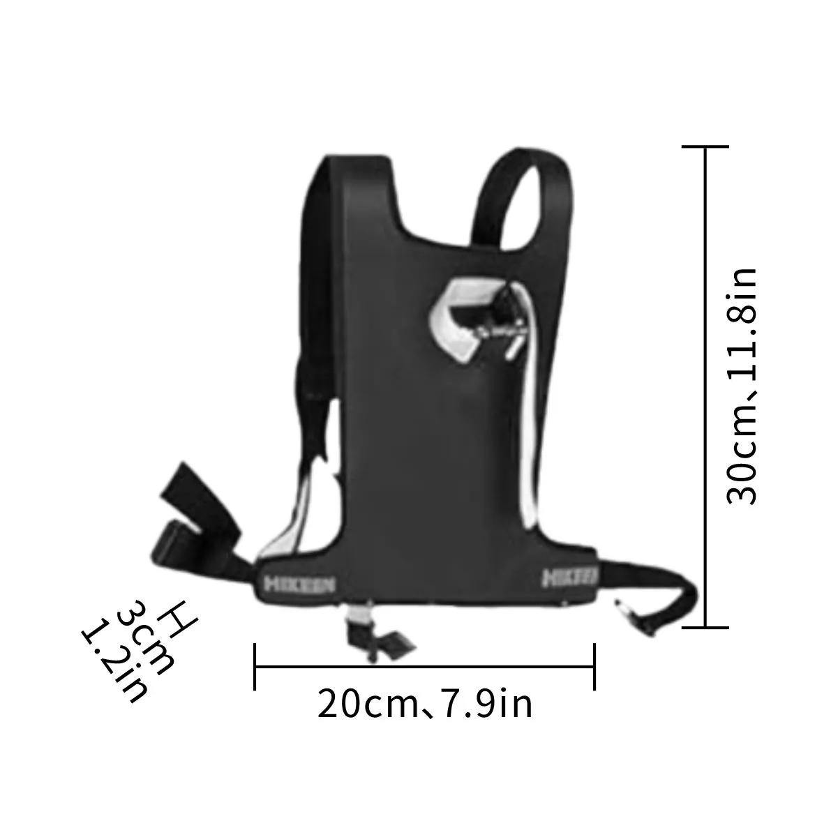 Ski Carry Harness With Adjustable Shoulder Straps 3