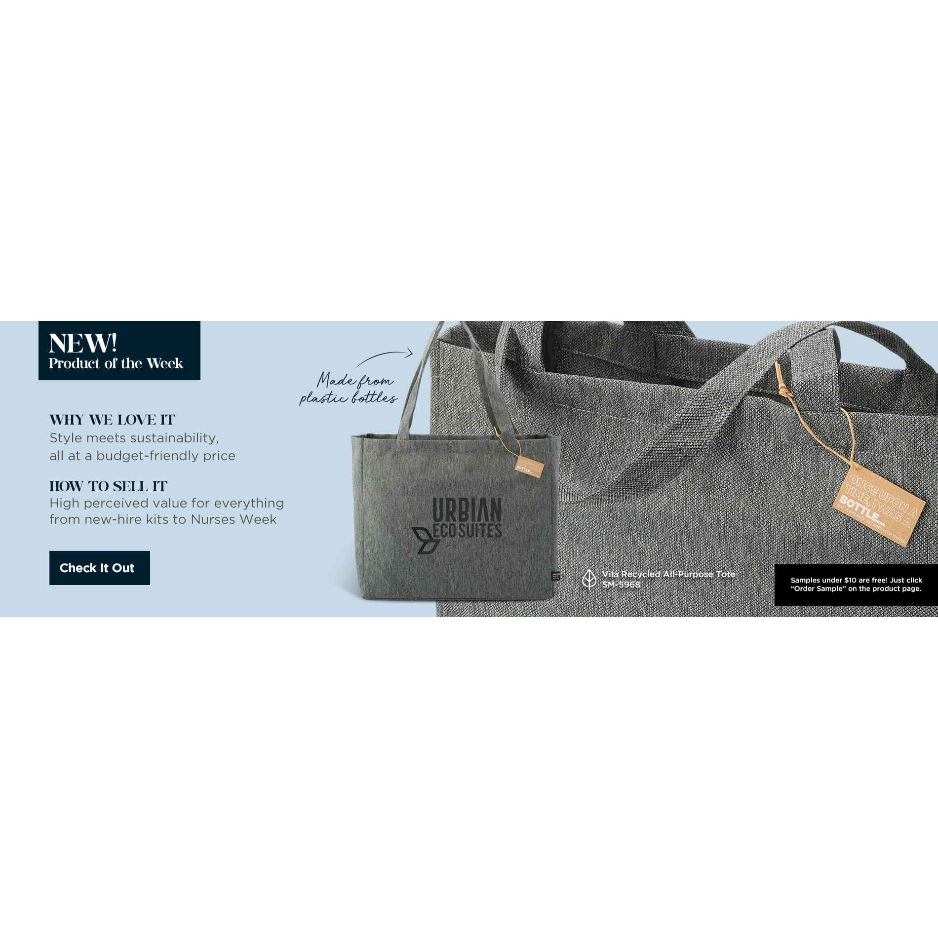 Vila Recycled All-Purpose Tote 40