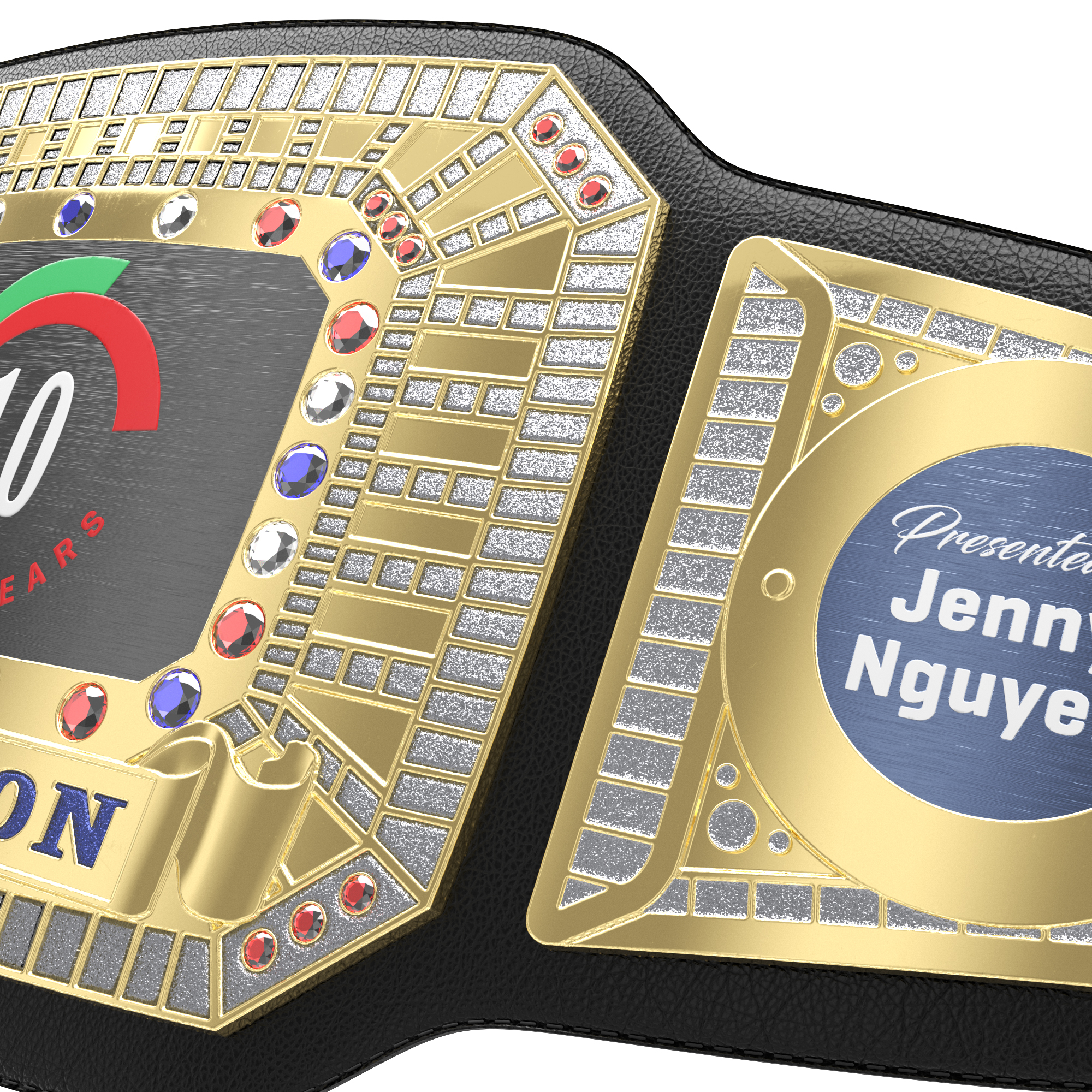 Express Vibraprint® Championship Award Belt 8