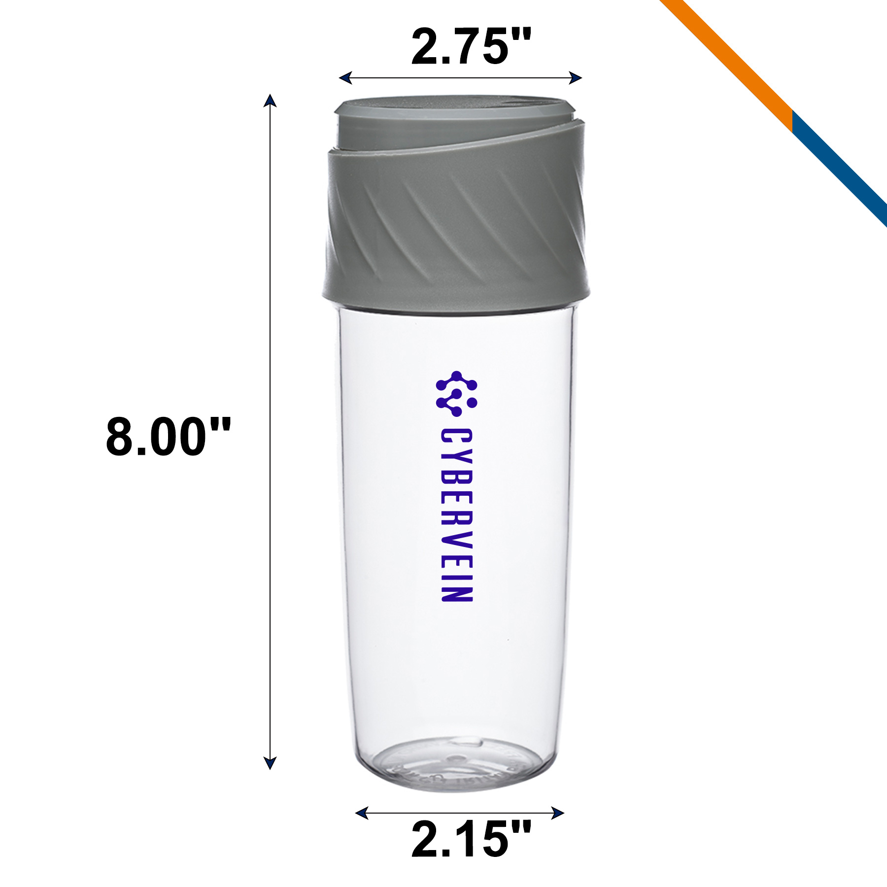 Lamon Sip-N-Snack Water Bottle - 16 OZ. 3