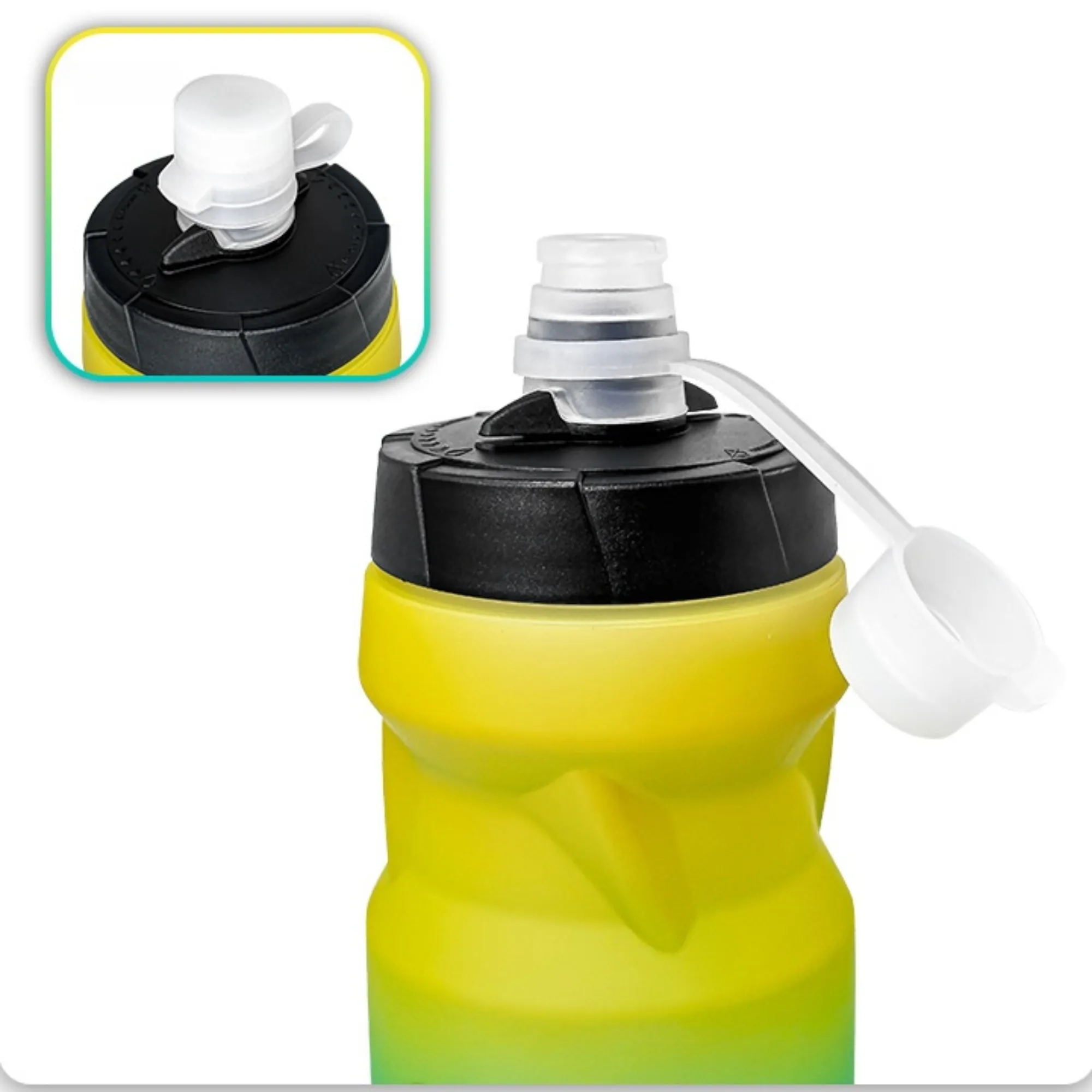 22Oz Frosted Gradient Portable Outdoor Cycling Cup 17