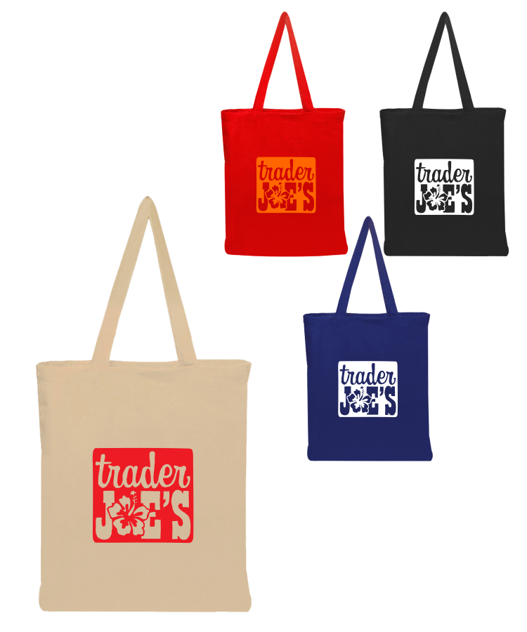 Union Printed - 4oz Color Cotton Canvas Tote Bags 7