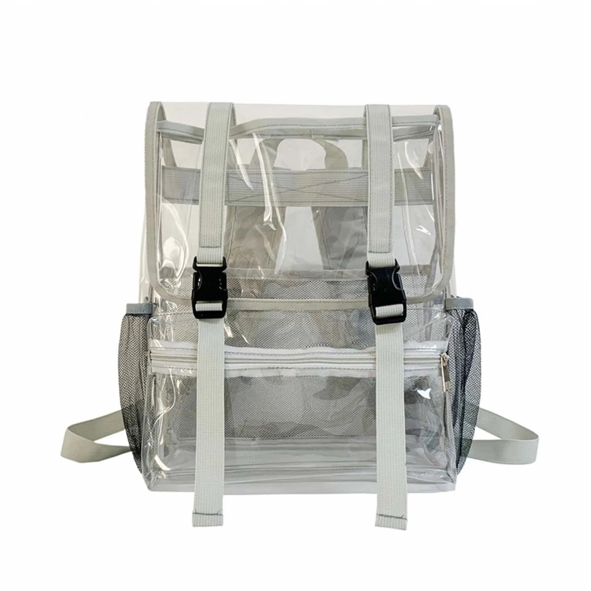 Large Capacity Clear Bags Stadium Approved School Backpacks 5