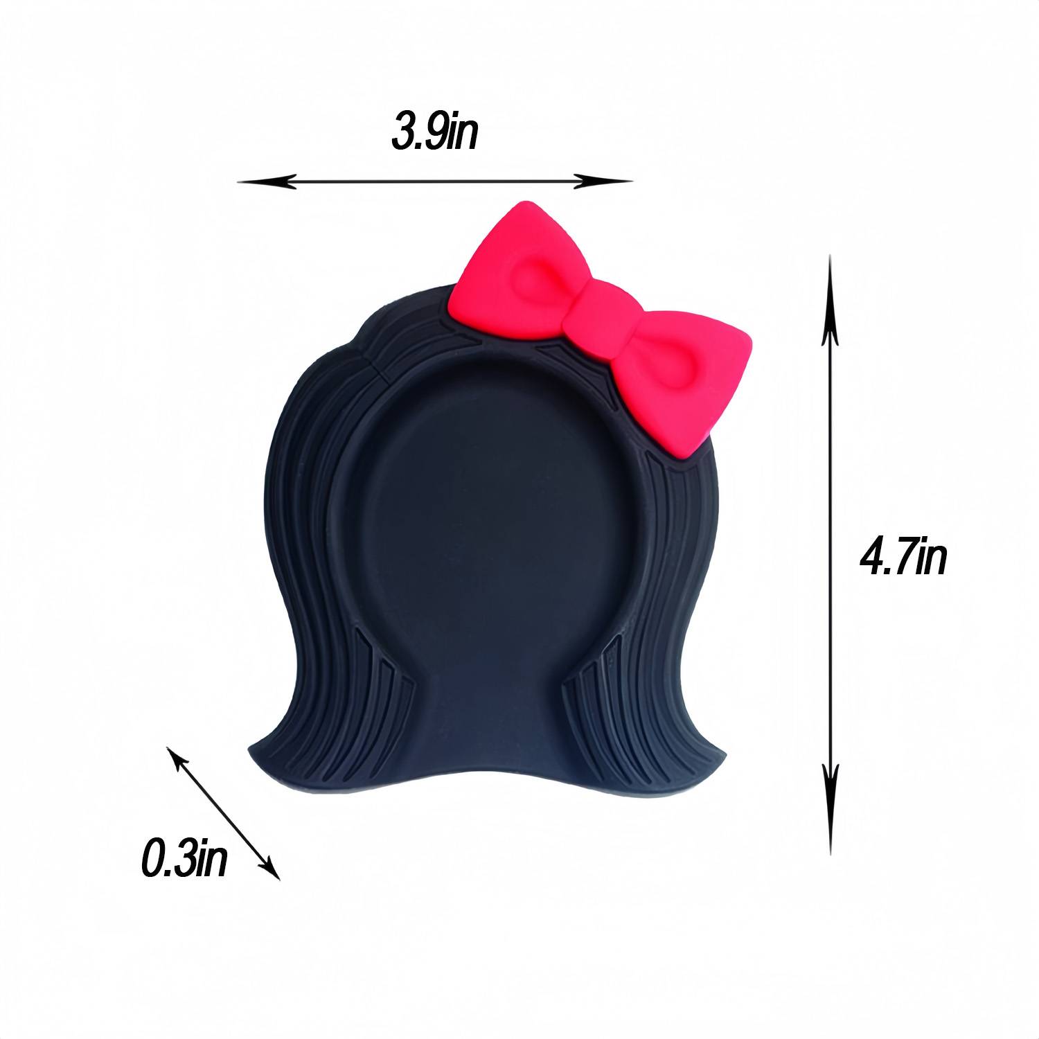 Heat-Resistant Non-Slip Cartoon Silicone Spoon Holder 9