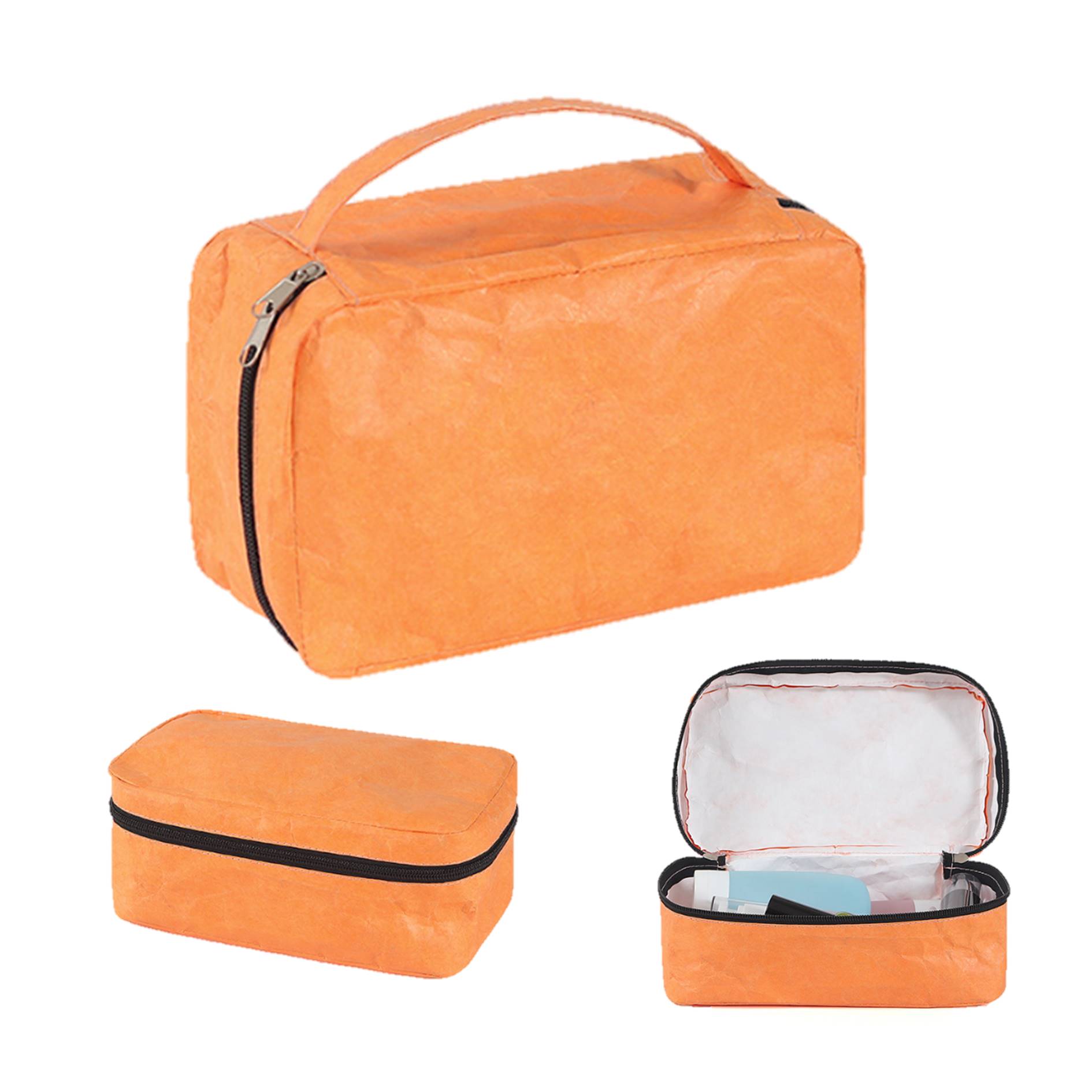 Large Tyvek Paper Toiletry Bag With Handle 3