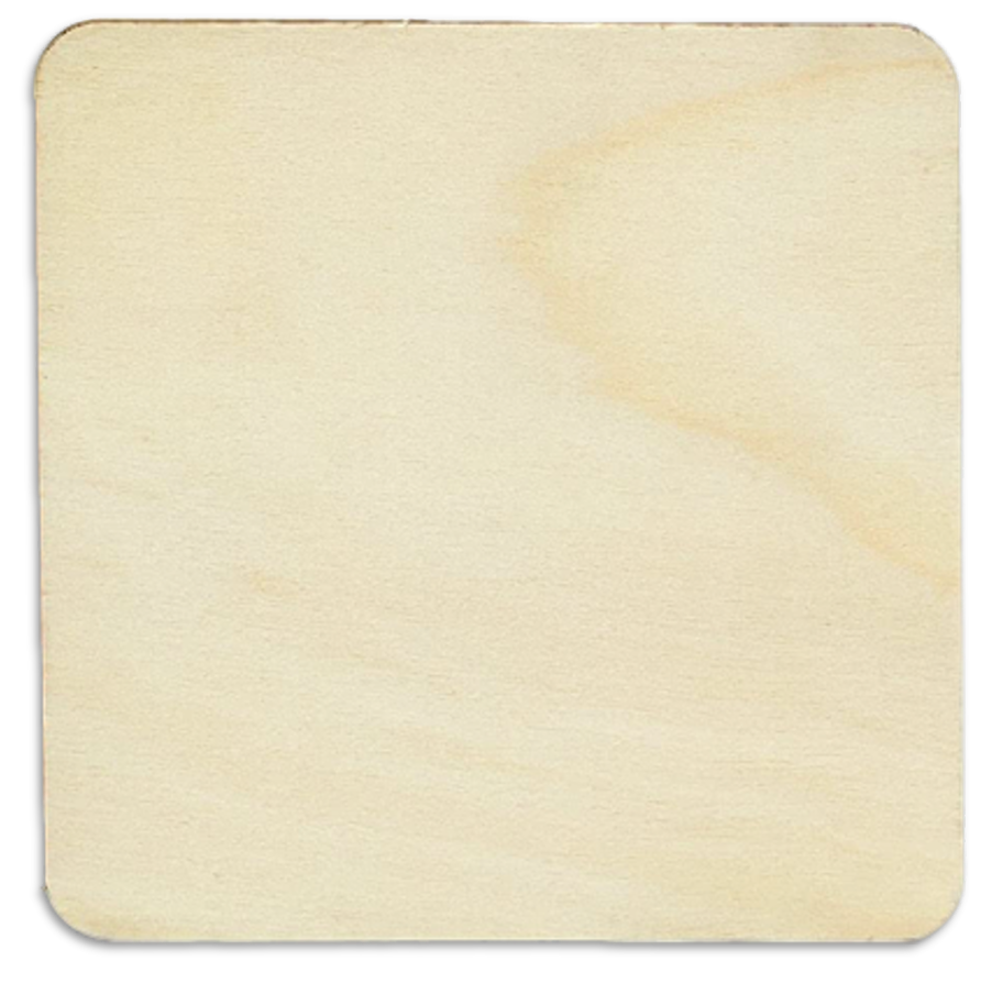 Square Wooden Coaster 9
