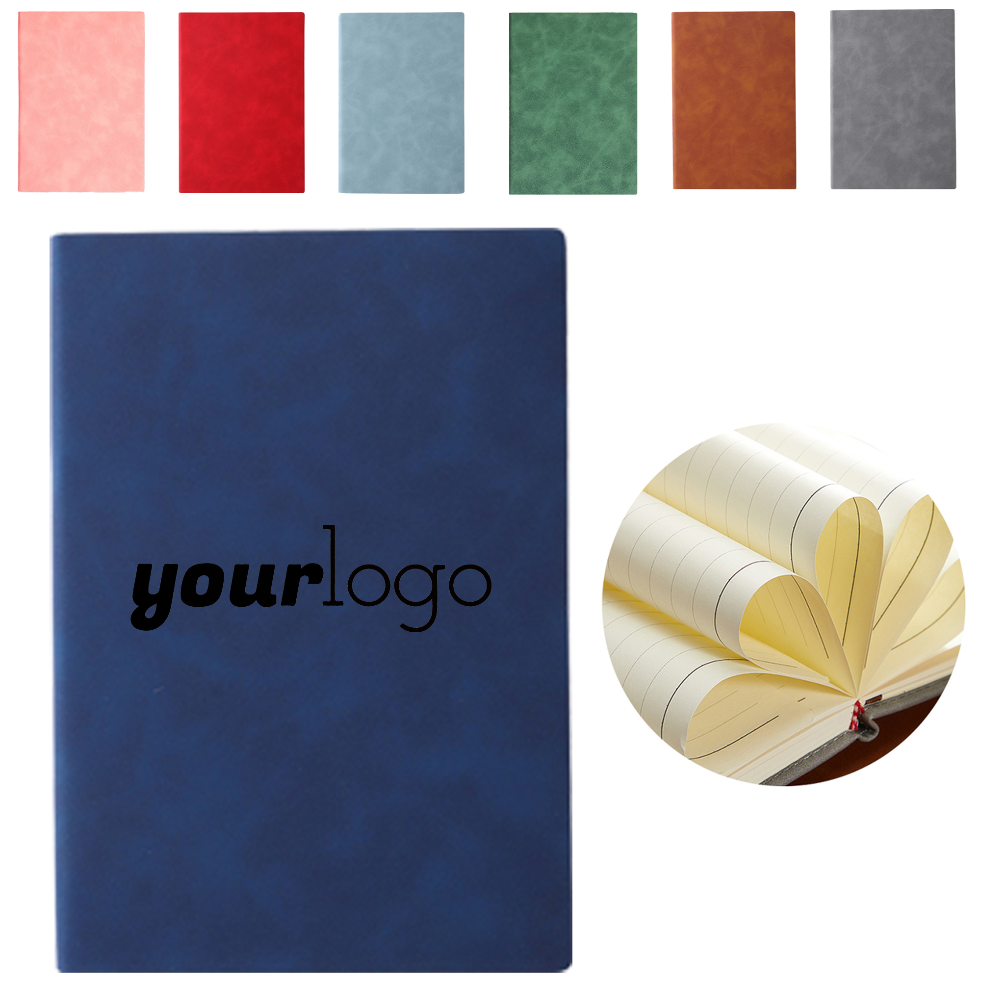 A5 Notebook Sheepskin Cover Diary 9