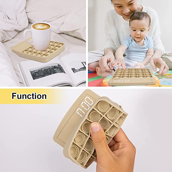 Pure Color Calculator Push Bubble Popper Fidget Toy 7